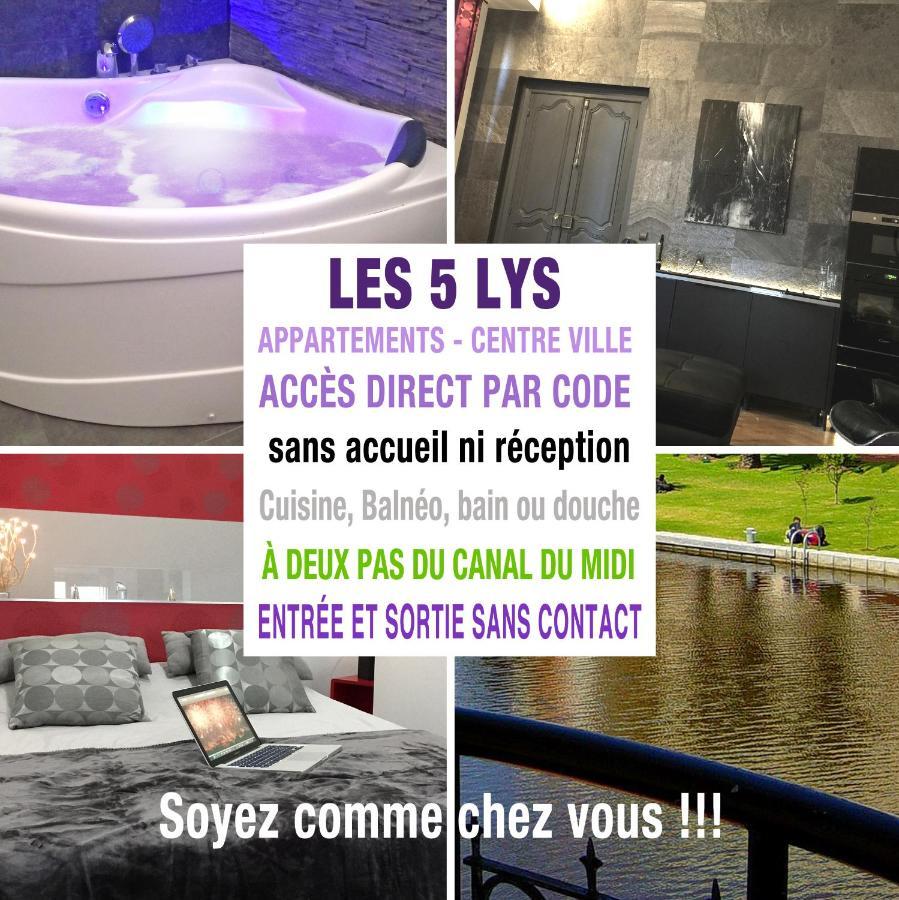 Apartments Les 5 Lys - Quartier La Bastide Carcassonne Esterno foto